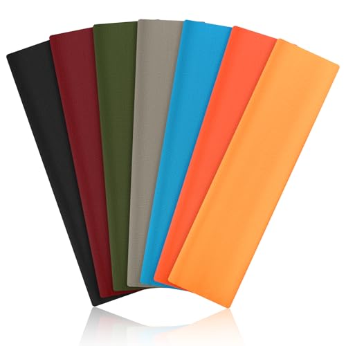 Tumurup Cinta Pelo Deporte, 7 Piezas Diadema Niña & Mujer Elástico Turbantes Absorber el Sudor Bandana de Pelo Transpirable Headband para Yoga Correr