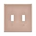 Baby Pink 3-Gang Light Switch Cover,Toggle Wall Plates Cover,Outlet Covers,Polycarbonate Thermoplastic,21212516