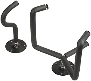 Guitar Wall Mount Horizontal Hanger, Acoustic Electric Classical Guitar Hooks Wall Hangers Rack Stand, Metal Guitars Holder Wall Bracket Display Wall Mount for Ukulele Guitar Banjo Mandolin