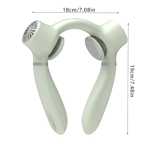 Ventilador de cuello colgante pequeño y enfriador de aire USB 4