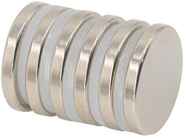 Magnetpro Disc Magnet 25 mm Dia x 3 mm Thick 6 KG Pull (Pack of 6)