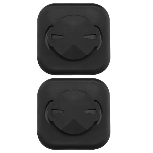 Support de téléphone portable Garmin Edge | Adaptateur de compteur vélo adhésif universel noir
