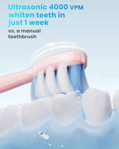 Close-up of toothbrush handle buttons and LED display