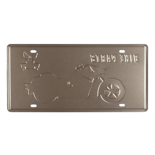 Image of Eazywagon inchBike Parts New York 1993 inch Vintage Retro Metal Signs - License Wall Plate, Car Tag - Ideal for Cafe, Restaurant, Shop, Home, Hotel, Club, Office, Living Area