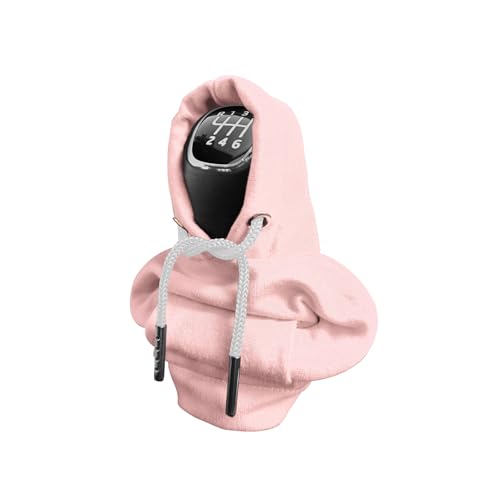 Kutyun Gear Shift Cover, Cotton, Pink, Hoodie Style, 1PCS