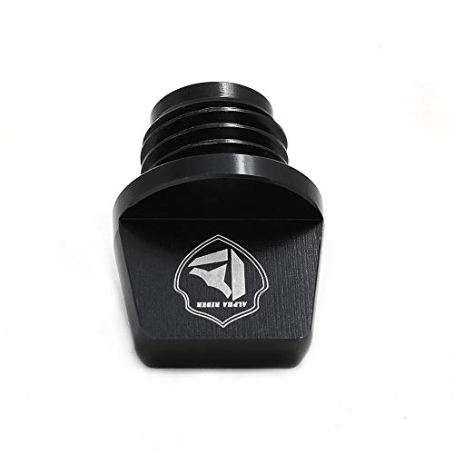 Alpha Rider Motorcycle Oil Fill Cap Plug For Kawasaki KD80 KX 60 65 80 85 100 125 250 500 KDX 200 220R 250 KXT250 Black