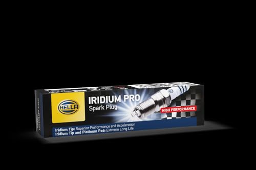 Bougie d'allumage HELLA Iridium Pro 14 mm filetage 27 mm pour entretien et révision moteur
