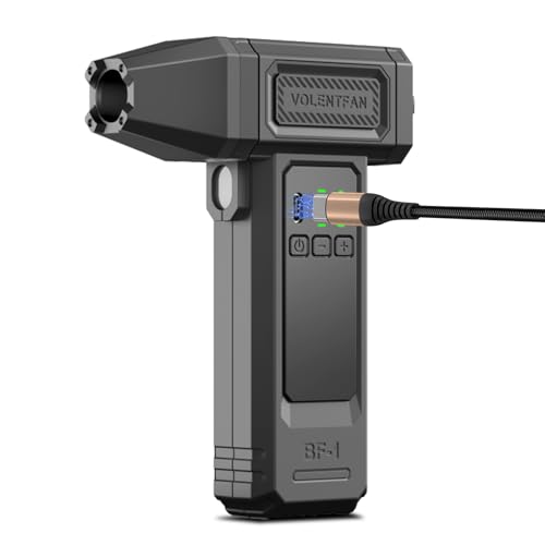 Multi-Function Fan & Dust Extractor Powerful Fan with Speed Up to 130,000 RPM Ideal for Cars, Homes, Computer Keyboards, and Outdoor Settings 9-Speed Adjustment Cleaning and Vacuuming Functions