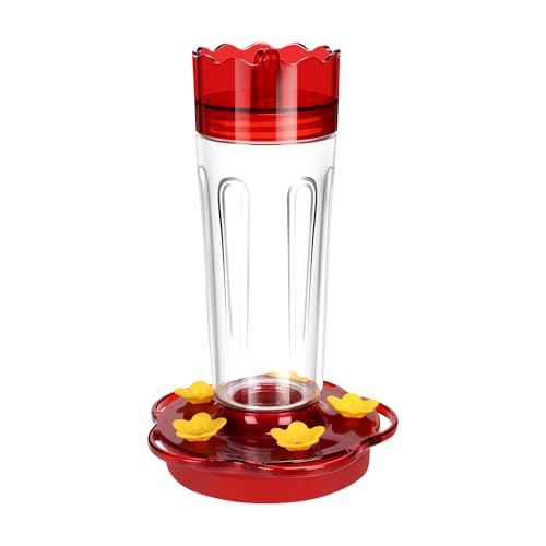 Plastic Hummingbird Feeders for Outdoors Hanging Ant and Bee Proof