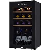 さくら製作所 ワインセラー FURNIEL SAB-50G-PB｜12本収納｜コンプレッサー式｜高湿度維持・3層ガラス扉・省エネ・長期熟成対応｜右開き｜日本酒保管可