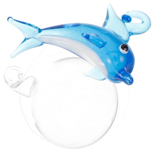 ノーブランド品 水槽の装飾 吊り下げ可能 魚 人工的な 植物 フローティング フィーダ ヒータ 装飾品 バルブ 水族館 キット 空気 池 水槽の付属品 水槽浮遊装飾 水槽のミニ装飾 ガラス