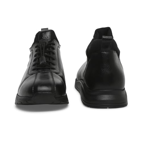 Image of Buckaroo ZEKI Synthetic Black Casual Boots For Mens