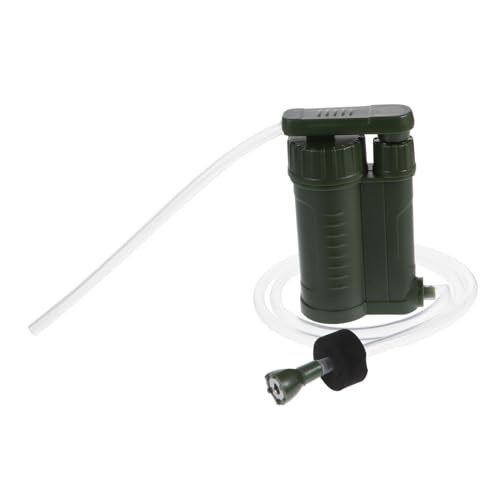 UPKOCH Camping Water Filter Portable Survival Water Purifier Filter Pump Precision Crafted for High Reliability