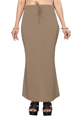 Image of Nexsus Stretchable Saree Shapewear | Petticoat for Women | Cotton Blended | Skirts for Women | Shape Wear Dress for Saree | Available in 80+ Colors and Plus Sizes