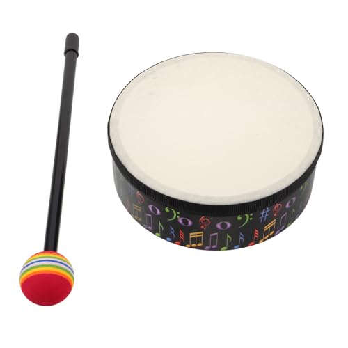OSOLADY 幼児用ポータブル手拍鼓 軽量木製フレーム採用 クリアな響きのリズム練習向け打楽器 の音楽表現と創造性促進に