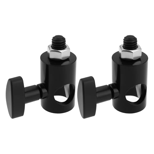 ECSiNG 2X 3/8 Inch DSLR Quick Conversion Adapter for Photographic Light Stands Pan Heads Flash Cameras 5/8 Inch to 3/8 Inch Photographic Equipment