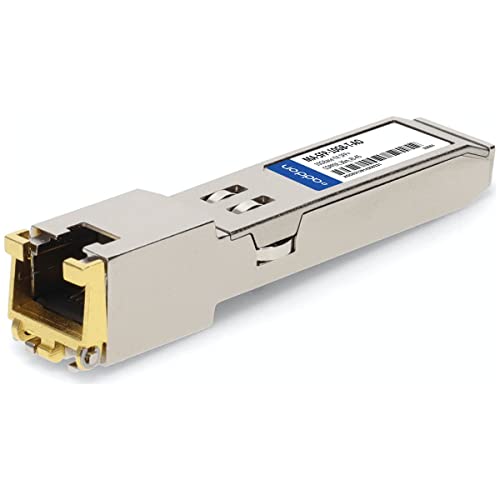 Image of Add-On MA-SFP-10GB-T-AO 30 m Compatible TAA 100 1000 & 10000Base-TX SFP Plus Transceiver for Cisco Meraki MA-SFP-10GB-T - Copper & RJ-45