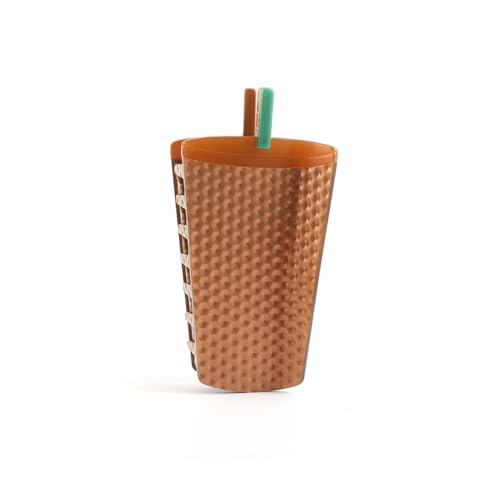 Personalized Coffee Cup Hair Claw Clip for Women,Funny Acetate Hair Claw for Women Girls Gift