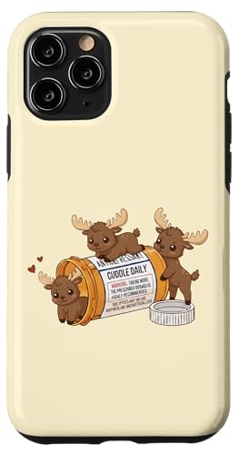 Funny Moose R j̎q ̎q LbY X}zP[X iPhone 11 Pro p