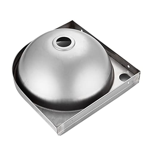 Jianfei Corner Sink,Bar Sink Triangle Wash Basin,Stainless Corner Sink Mini Vanity Space Kitchen Sink Basin For Bathroom Public Places (Color : Silver, Size : A(32X32X45Cm)) #TOP4