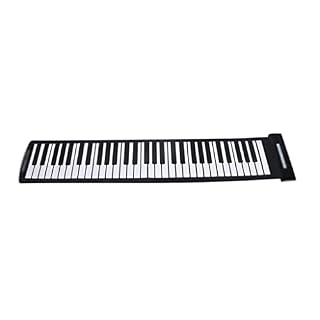 FMOPQ Portable 61 Touches Pliable Piano USB MIDI Clavier Piano Électronique Main Rouleau Piano Clavier Instrument… - Les Beatles, Paul McCartney, John Lennon, RIngo Starr, George Harrison FMOPQ Portable 61 Touches Pliable Piano USB MIDI Clavier Piano Électronique Main Rouleau Piano Clavier Instrument… – Image 6