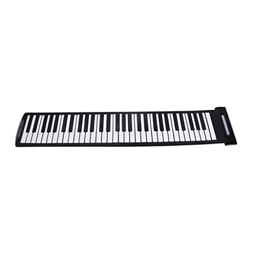 FMOPQ Portable 61 Touches Pliable Piano USB MIDI Clavier Piano Électronique Main Rouleau Piano Clavier Instrument… - Les Beatles, Paul McCartney, John Lennon, RIngo Starr, George Harrison FMOPQ Portable 61 Touches Pliable Piano USB MIDI Clavier Piano Électronique Main Rouleau Piano Clavier Instrument… – Image 7