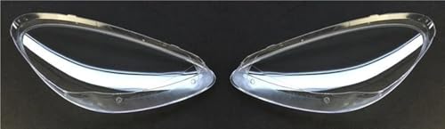 Capots phares voiture Cayenne finition haut de gamme lentille transparente en paire