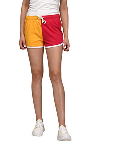 Image of KOTTY Women's Night Shorts(LightYellow&Red,26)
