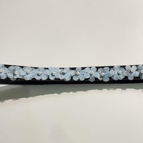 YOU&M Women's Very-Fine Stretch Waist Belts Thin Elastic Corset for Wedding Dress Flowers Belts Comfort Plus Size3