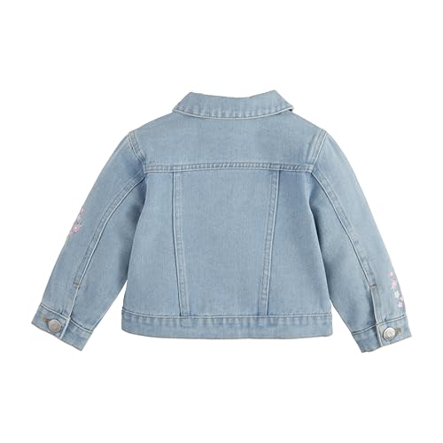 Mud Pie Girls Children's Easter Floral Emb Jacket2