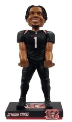Foco Foco Ja'Marr Chase (Cincinnati Bengals) 9.5 Inch Controller Holder Nfl Player Bobblehead cover