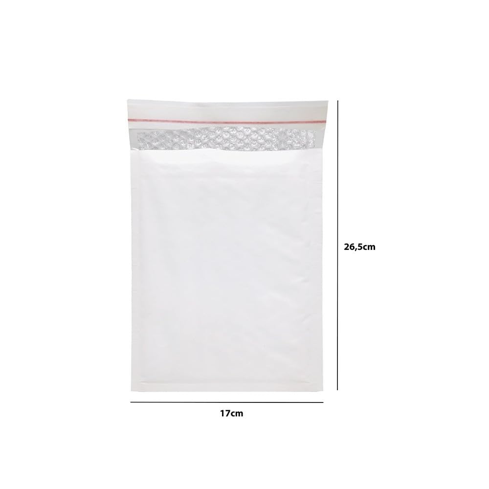Loto de 120 sobres A5-21x15 cm - kraft y burbujas - Pack & Move