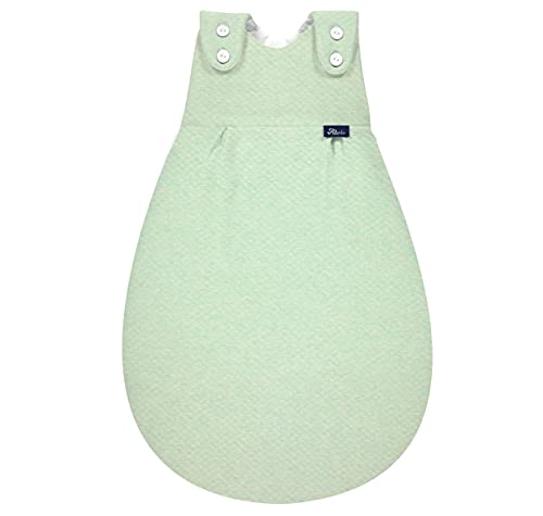 Alvi Baby Mäxchen Schlafsack Innensack – Größe 56, Weiß, Für Gesunden Babyschlaf