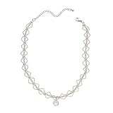 【Matériau de haute qualité】 Le collier en strass est fait d'alliage de haute qualité soigneusement sélectionné associé à des strass brillants. Il est traité avec la technologie de galvanoplastie fine pour empêcher la rouille et l'usure, faisant briller le collier entier et ajoutant une touche de beauté à votre maquillage.