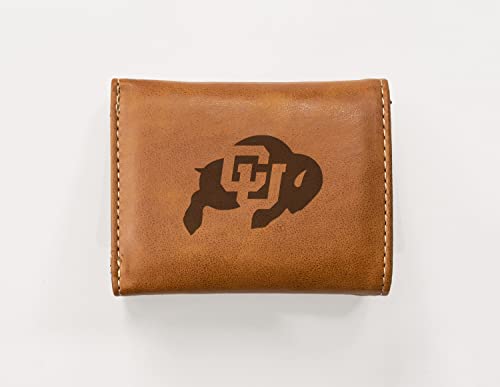 Image of Rico Industries NCAA Laser Engraved Trifold Laser Engraved Tri-Fold Wallet - Men's Accessory