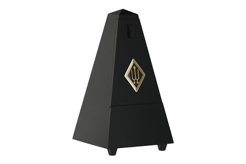 WITTNER 816M Metronome System Maelzel with Bell, Black, Mat Silk