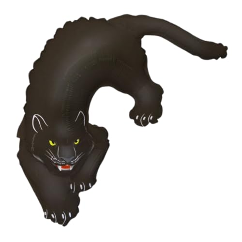 CONVER PARTY, Ballons Anniversaire, Panthère, Ballons pour soirées à thème, Fête Panthère, Jungle et toute célébration, Convient à l'hélium et à l'air, 108 x 75 cm, 1 Ballon