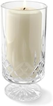 Waterford Crystal Lismore Simplicity 8" Vase/Hurricane w/Candle