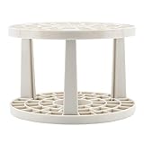 The Brush Crate Multi Bin Paintbrush Organizer - Artist Paint & Makeup Brushes Holder and Perfect for Pens, Pencils & Small Tools - 49 Openings