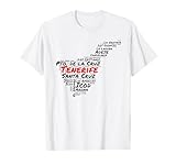 HeyTeneriffa Camiseta Regalo de Cumpleaños Unisex Niños Camiseta Blanca Talla S Manga Corta Estampado de Letras Clásico Encaje Clásico