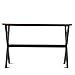 Diwhy Industrial Console Table, 41.3