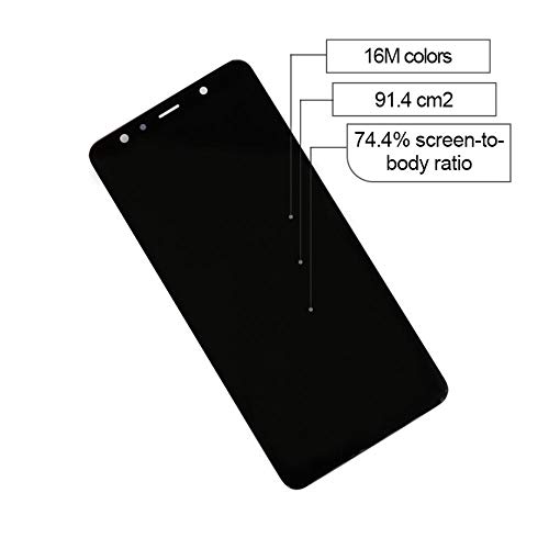 Écran tactile pour Samsung A7 2018 LCD réactif de 6.2 pouces noir - 4