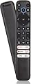 Universal Remote Control for TCL Google TV Remote Control Compatible with TCL QM8/QM7/S5/S4/S3/Q7/Q6/Q5 4K UHD HDR LED QLED QD-Mini LED Full-HD Smart TVs (Voice Remote RC813)