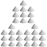 NUOBESTY 30Pcs Ceramic Pottery Kiln Nails 0.59X1.41In Refractory Support Tools for Clay Firing Pottery Kiln Accessories