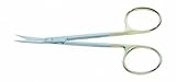 Iris Scissors 4.5” Curved Tungsten Carbide German