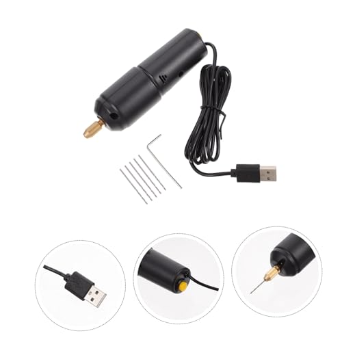 Taladro Eléctrico Mini Portátil USB 5V 15W Negro miniatura 4
