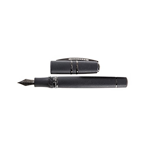 Visconti Homo Sapiens Dark Age Fountain Pen, Black Lava, 23K Palladium Nib #TOP1