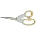 ECR4Kids Cutting Edge Ultra-Grip 8.5" Precision Stainless Steel Scissors - Heavy Duty for Offices, Home, School - Yellow