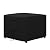 Easy-Going Outdoor Fire Pit Cover Square 36" Lx36 Wx24 H, Durable Outdoor Gas Firepit Cover, Waterproof and Weatherproof Cover for Fire Pit, Black