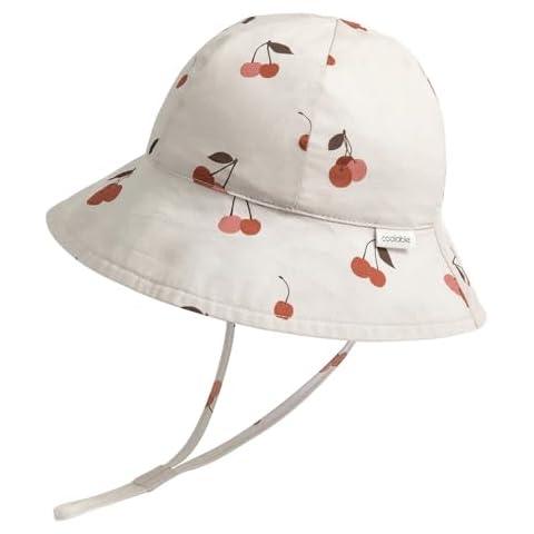 Chapeau de Soleil Bébé coolable Cerise Cover